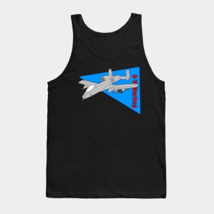 A-10 Warthog Airplane Tank Top